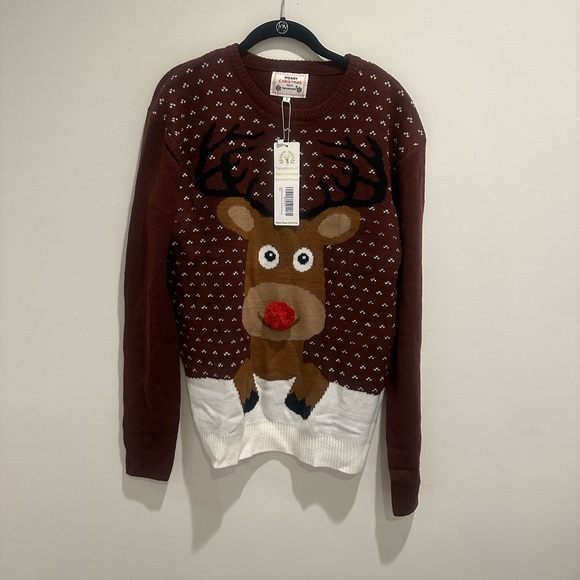 Adorable reindeer Christmas sweater - Picture 4 of 6